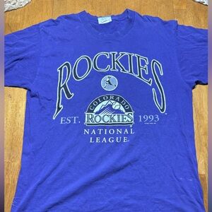 Vintage Colorado Rockies shirt